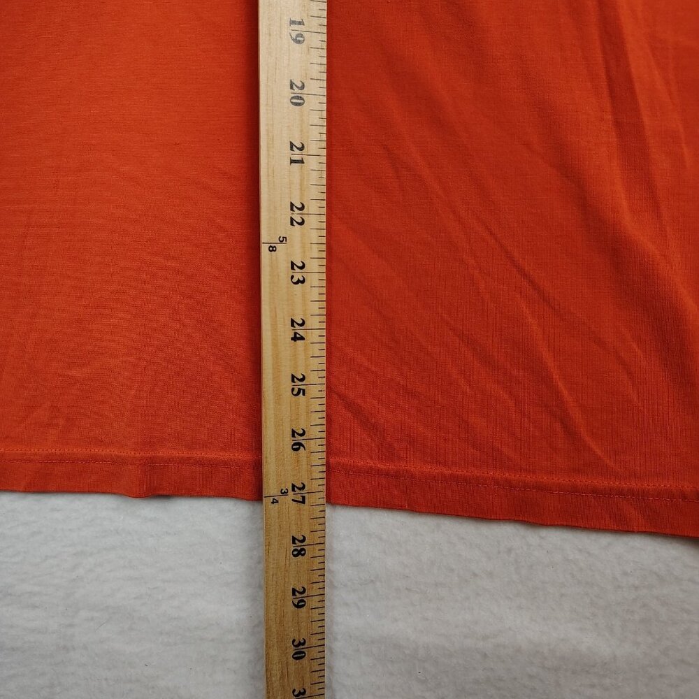 Nike Football Dri-Fit Orange Short Sleeve T Shirt Mens Large - Picture 7 of 9